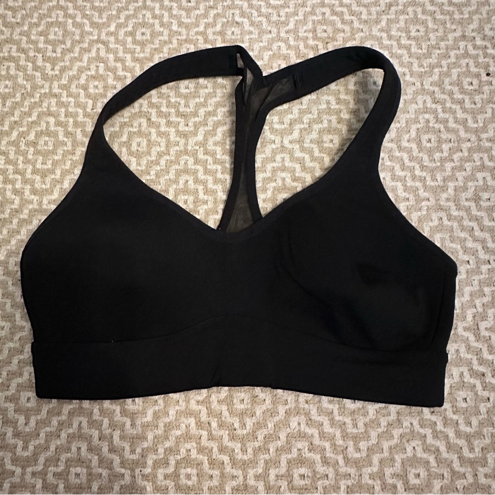 lululemon athletica Black Racerback Sports Bra